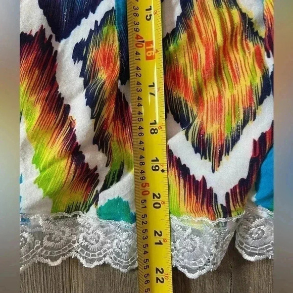 ❤️2/$25❤️Pretty Girls Skirts-Hand made-Embroidered Camel- Rayon and Cotton Blend - Picture 6 of 8